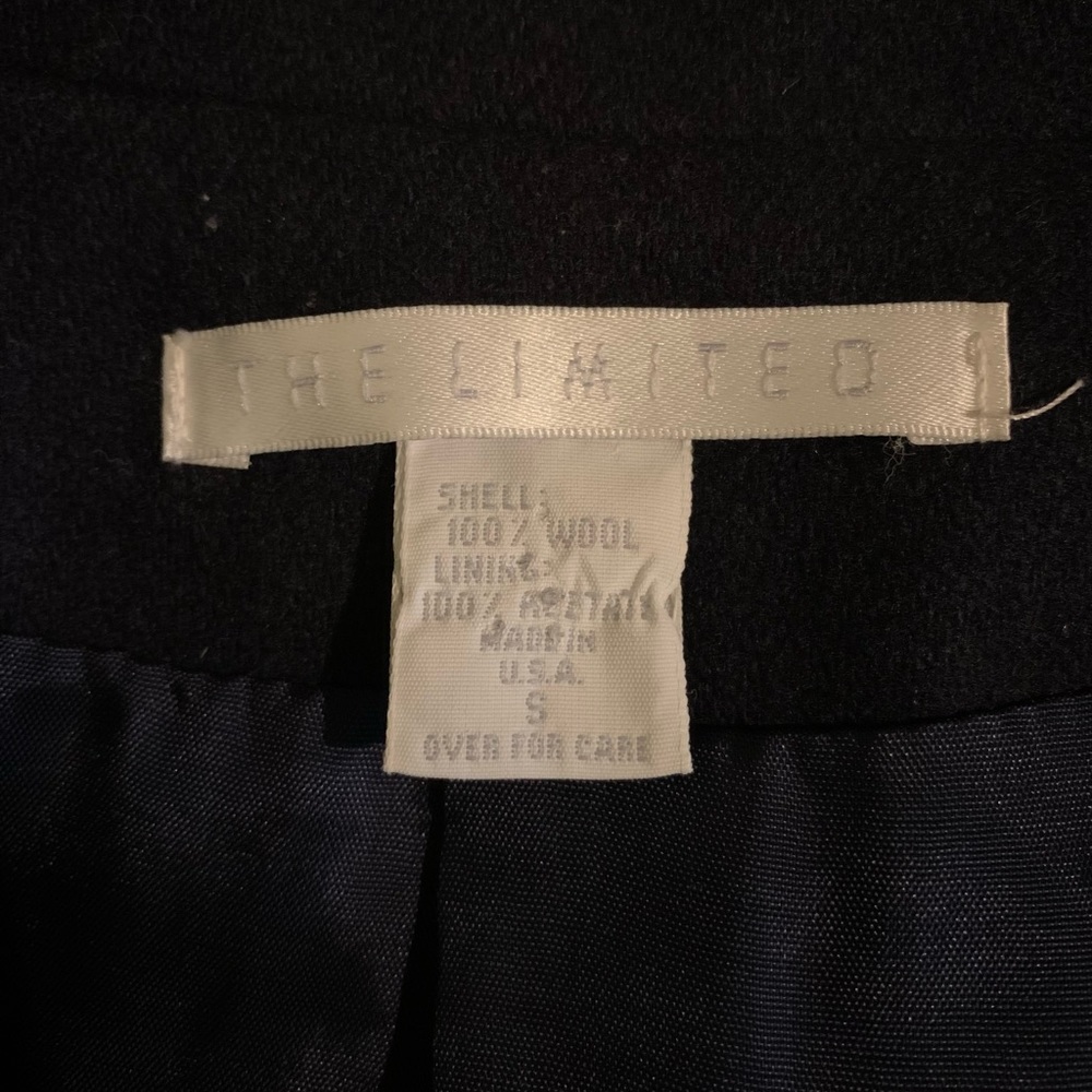 VTG The Limited Size Small Navy Blue Crested Blazer - Picture 5 of 8